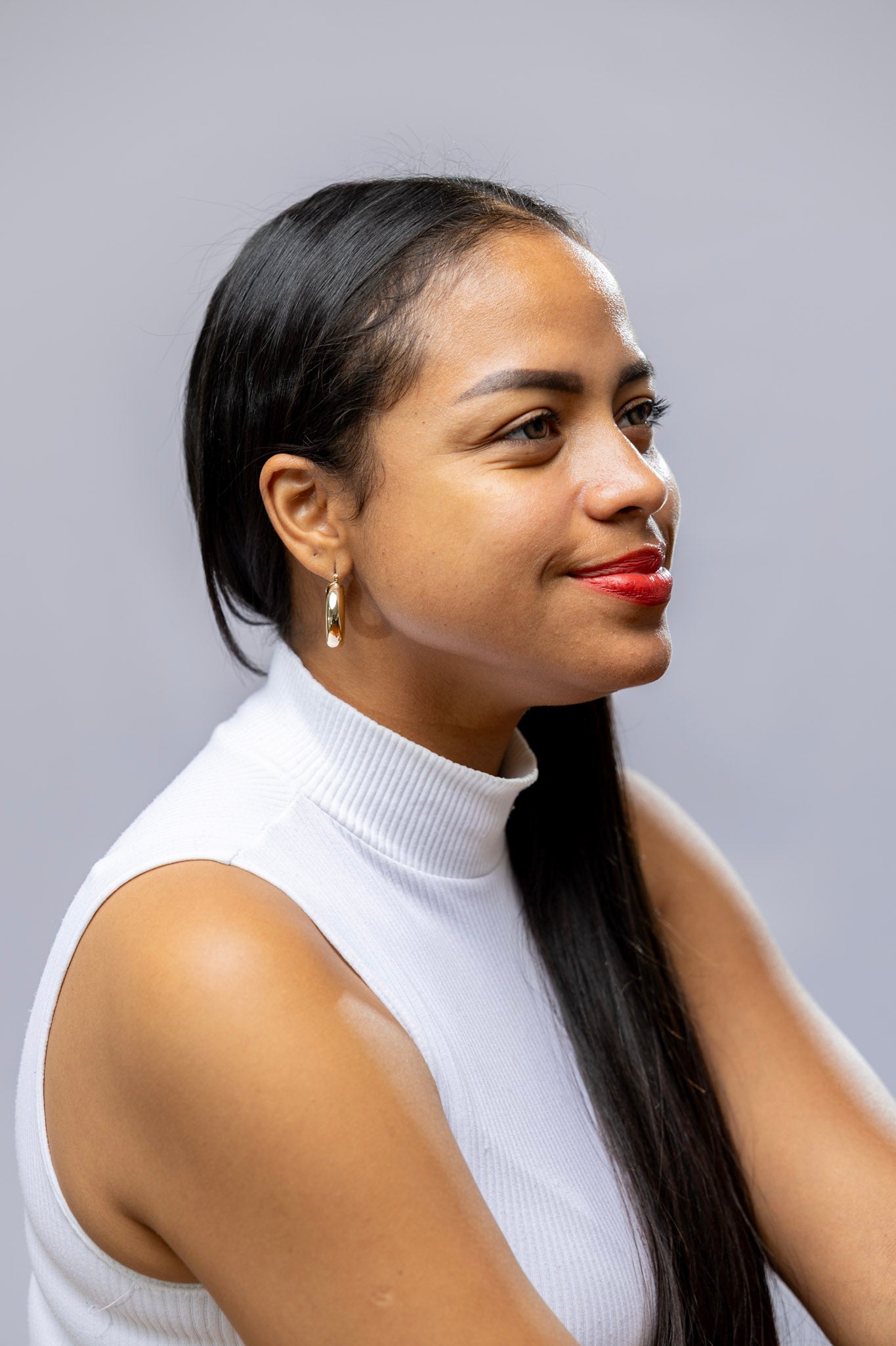 18k Gold Filled Thick Small Hoop Earrings – Bold, Polished & Everyday Chic