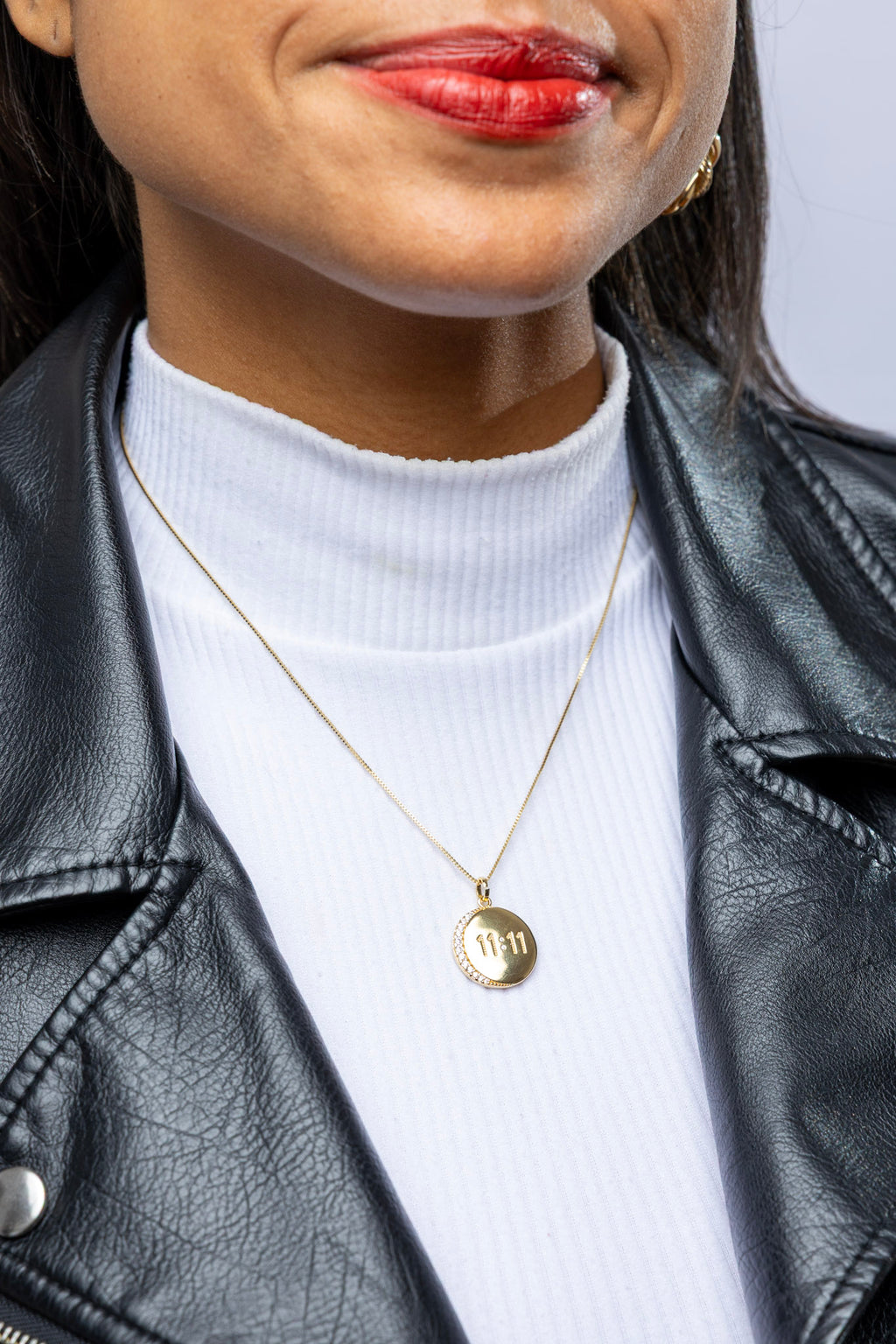 18k Gold Filled 11:11 Synchronicity Necklace – Spiritual, Elegant & Handcrafted in Brazil