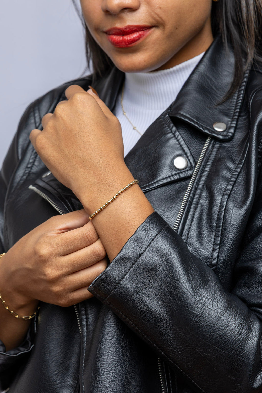 18k Gold Filled 3.5mm Beaded Bracelet – Minimalist, Elegant & Handcrafted in Brazil
