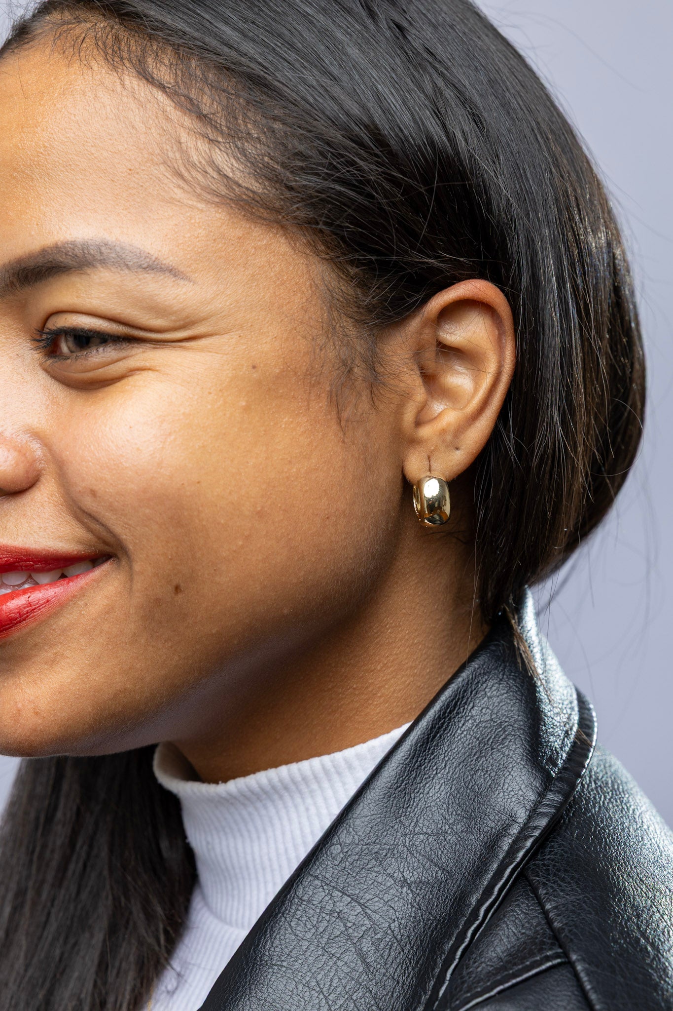 18k Gold Filled Chunky Clicker Earrings – Bold, Modern & Timelessly Chic