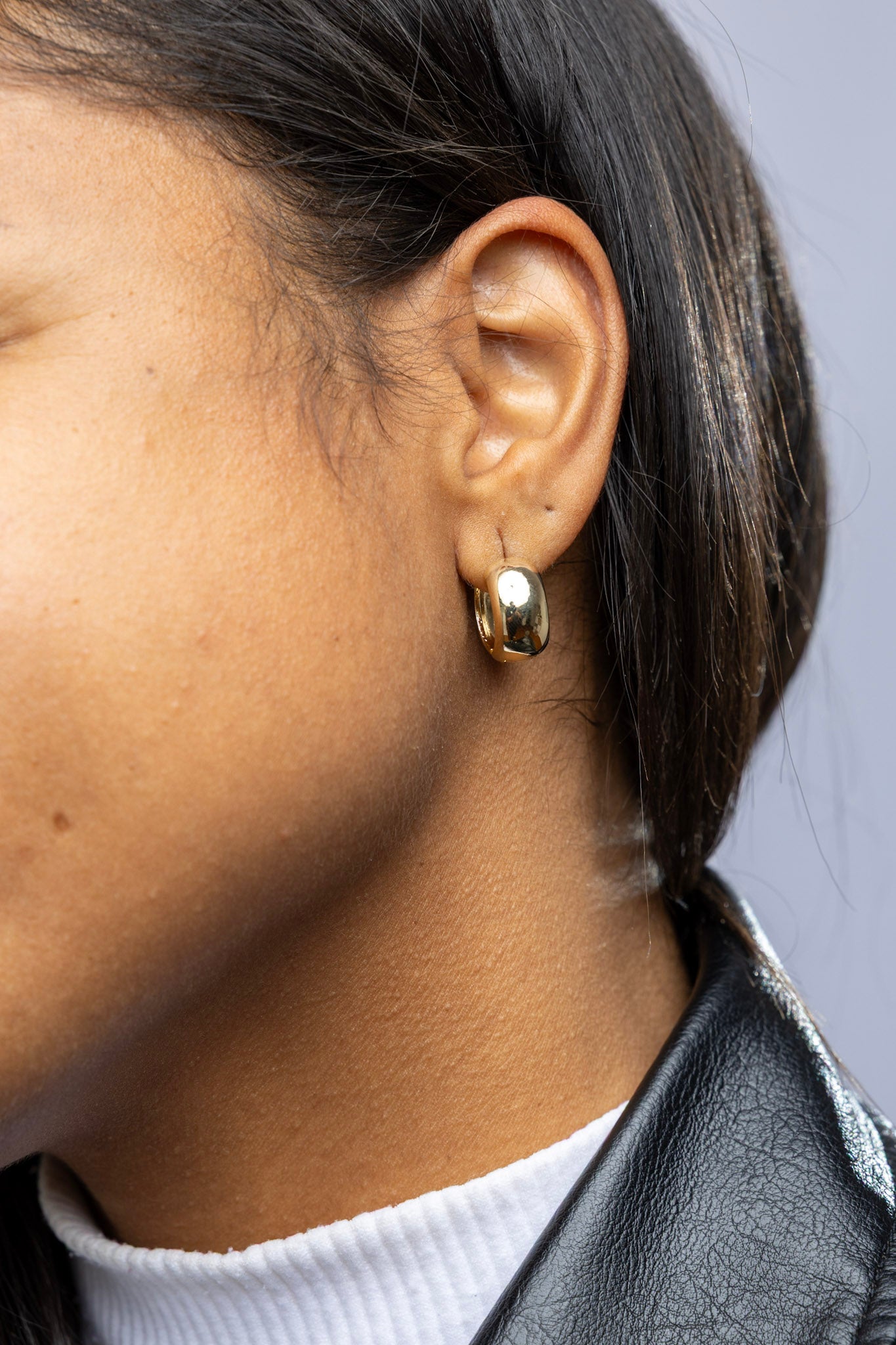 18k Gold Filled Chunky Clicker Earrings – Bold, Modern & Timelessly Chic