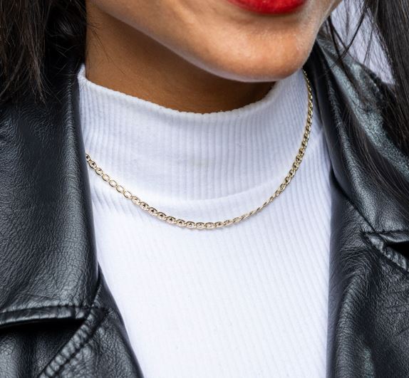 Fancy Mariner 18k Gold Filled Necklace – Luxurious, Elegant & Handcrafted in Brazil
