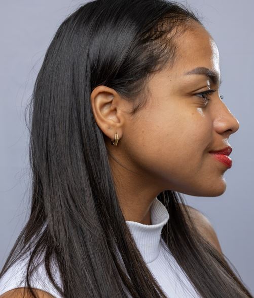 18k Gold Filled Textured Clicker Hoop Earrings – Chic, Versatile & Everyday Elegant